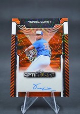 2025 Leaf Optichrome Bronze Lazer Yoniel Curet #BA-YC2 SP Auto 3/4