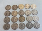 FRANKLIN Half Dollar Lot Of 20 90% silver ($10 face) - lot #5