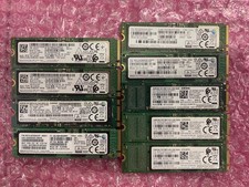 (Mixed lot of 9) Samsung 256GB M.2 SSD PM981a PM981 PM871b PM871a PM961