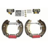 TRW Bremsbackensatz 180Mm Vormontiert Hinten Passend FüR Renault Twingo