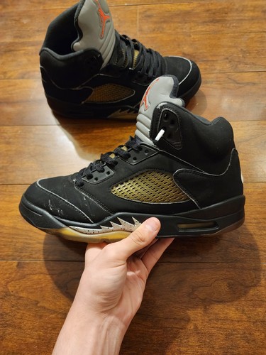 Size 10 - Jordan 5 OG Mid Metallic Silver 2016