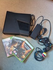 Xbox 360 Console 250gb Bundle With Controller, And 3 gears of war Games