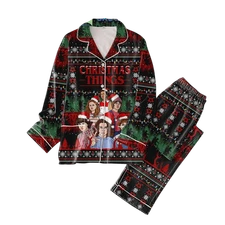 Stranger Things Merry Christmas Pajamas Set