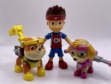 Paw Patrol All Stars 3 Action Figures w/Athle...