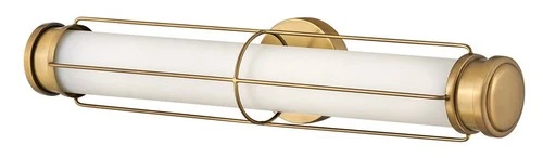 Hinkley Saylor 24" Wide Heritage Brass LED Bath Light - Picture 7 of 10