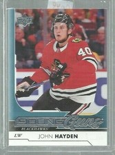 2017-18 Upper Deck #211 John Hayden Young Guns RC (ref53603)