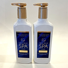 NEW Bath Body Works True Blue Spa Hand Cleansing Gel Hand Soap Lot Wash