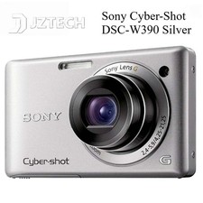 Sony Cyber-Shot DSC-W390 Digital Camera 14.1 MP 5x Optical Zoom - Silver
