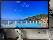 LG 27UL850-W 27" 4K IPS LCD PC Monitor HDR10 HDMI, White+Stand-built-In Speaker