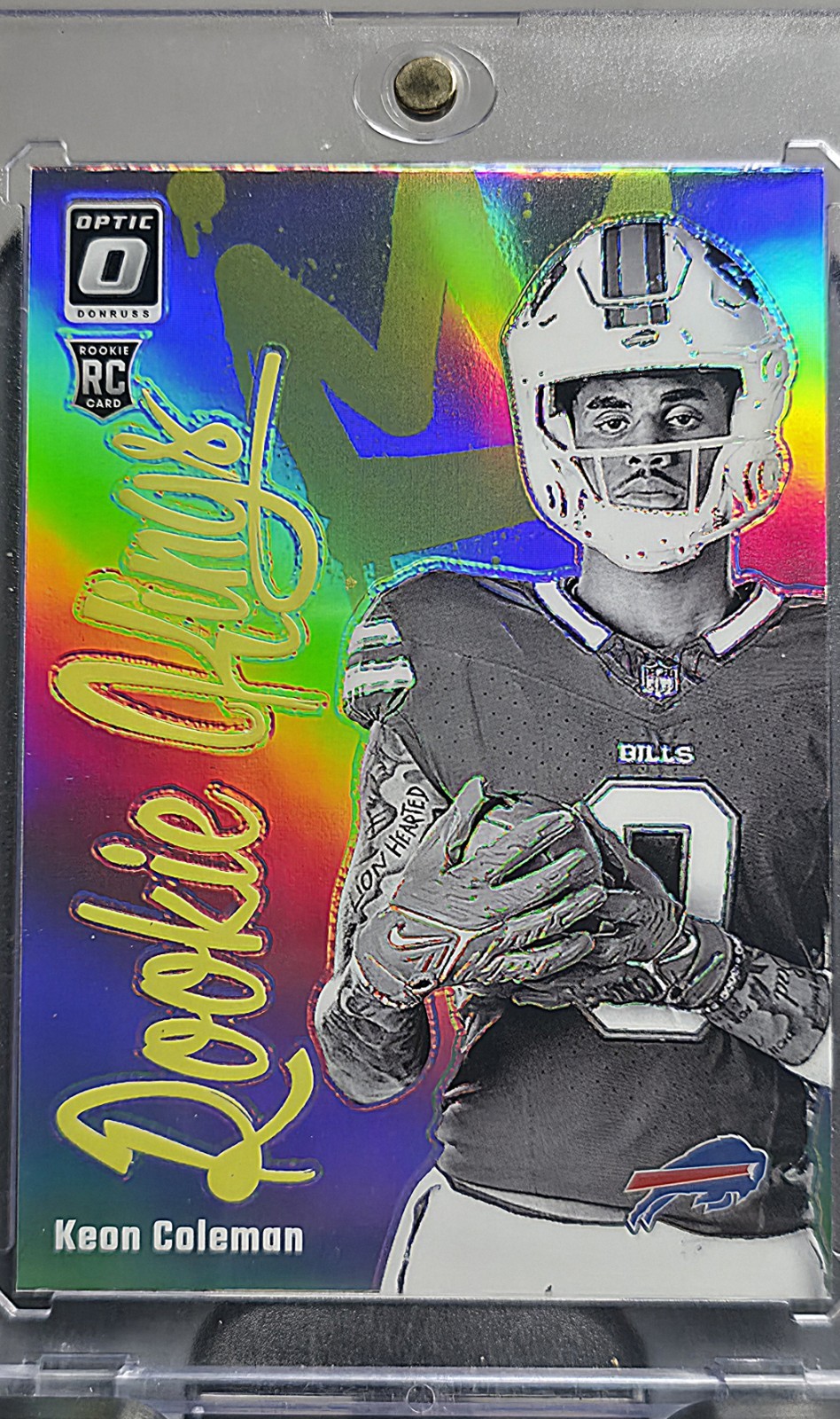 Keon Coleman Panini Donruss Optic Rookie Kings #13 Base