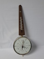 TRADITION brand Mid-Century BAROMETER Sears Roebuck Made In USA Vtg. NEW COND.