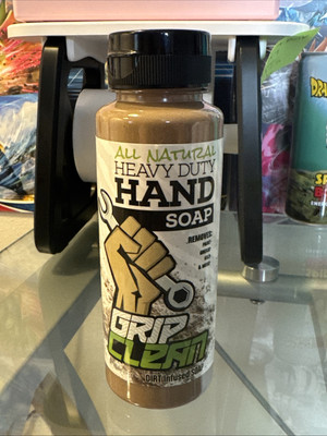 Grip Clean - Degreaser Hand Cleaner for Auto Mechanics - Dirt-Infused Liquid ...