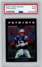 2008 Topps Chrome TOM BRADY #TC3 PATRIOTS Goat PSA 9 MINT FAST SHIP W445