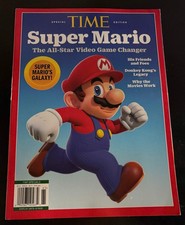 Super Mario Special Edition Time Magazine 40 Years All-Star Video Game Galaxy