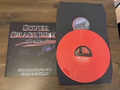SUPER SMASH BROS MELEE SOUNDTRACK GAMECUBE 2XLP VINYL NOT MOONSHAKE VGM OST