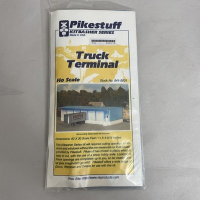 PIKESTUFF HO U/A ''TRUCK TERMINAL'' PLASTIC MODEL KIT #541-5001