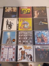 Best Classic Rock 12 CD Lot Lepplin Hendrix Floyd Stones Eagles Doors More!!