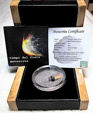 2015 Niue CAMPO DEL CIELO METEORITE 1 OZ SILVER COIN 159/576 PIECES