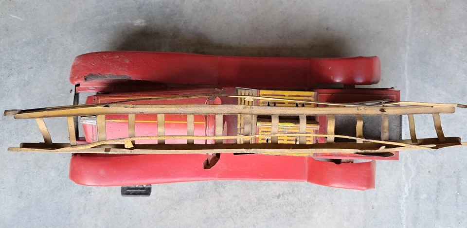 JOUETS ANCIEN CAMION POMPIER CR CHARLES ROSSIGNOL Secours Incendie 930 - Photo 4/4