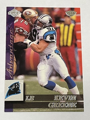 #ad 1999 Collector#x27;s Edge Advantage Football #26 Kevin Greene Carolina Panthers $2.75