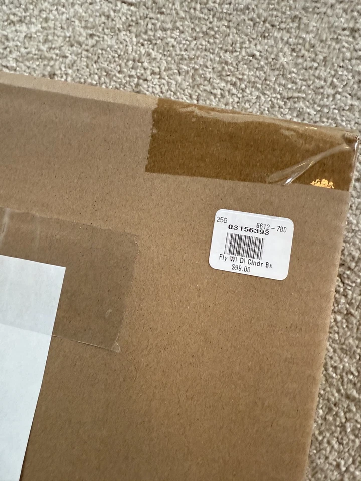 Pottery Barn Foley Whiteboard Magnetic Calendar in Brass NEW in Box - Image 3 of 4