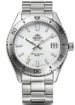 ORIENT Mako 40 RN-AC0Q03S Compact Automatic White Dial Men's JDM Watch R80116029