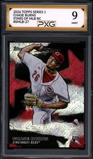 2026 Topps Series 1 CHASE BURNS Stars of MLB #SMLB-27 Graded PXG 9 Mint psa