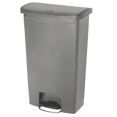 Slim Jim Streamline Resin Step-On Container Front Step Style 18 gal Polyethylene