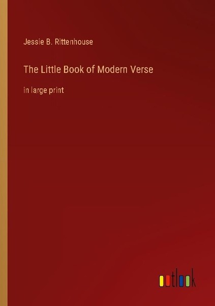 The Little Book Of Modern Verse Jessie B. Rittenhouse-image