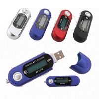 Portable USB Digital MP3 player LCD Screen Supports 32GB TF card & FM Radio