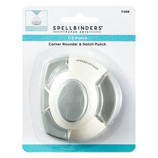 Spellbinders 1-2 Punch-Corner Rounder  Notch - 2 Pack