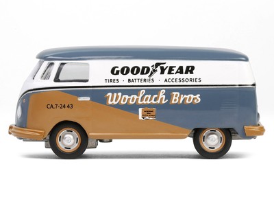 1964 Volkswagen Panel Van ''Goodyear'' Gray and White with Tan Graphics ''Club Vee-