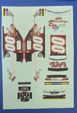 2007 00 David Reutimann Dominos Brooklyn Style 1/64 Custom Waterslide Decals