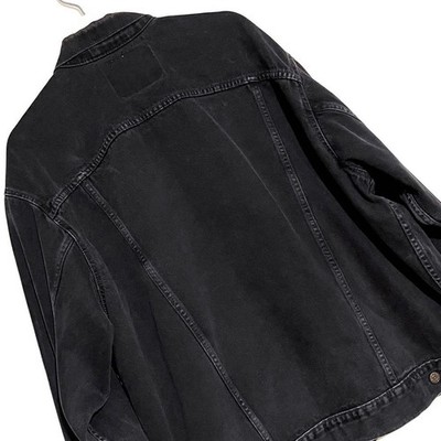 Levi's Vintage Black Denim Jacket XL Made in USA 70507-4159