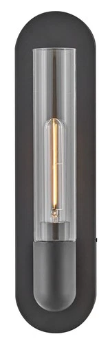 Lark 83470 Tully 18" Tall Wall Sconce - Black - Picture 8 of 9