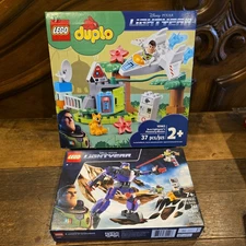 2 new Lego Disney 10962 Lightyear Duplo Buzz Planetary Mission 76831 Zurg Battle