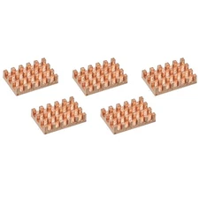 Heatsink Kit Pure Copper 14x9x3mm for IC MOS with Thermal Pads Pack of 5