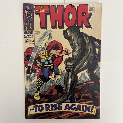 The Mighty Thor #151. VG/F Destroyer App Inhumans. C Pix, Notes. Combo Ship. ￼