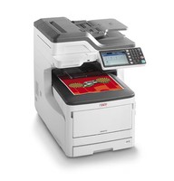 Oki Mc883Dn Farblaserdrucker Scanner Kopierer Fax Lan A3