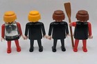 Vintage 1974 Playmobil Geobra Lot of 7 People Figures w/ Boat — photo 8