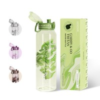 Trinkflasche 1L Sport Wasserflasche SpüLmaschinenfest Tritan Bpa-Frei,