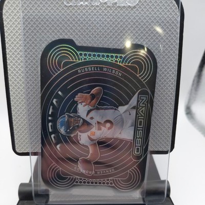 Panini 2022 Obsidian Russell Wilson Orbital #ORB-RWI Broncos /99 (86/99)