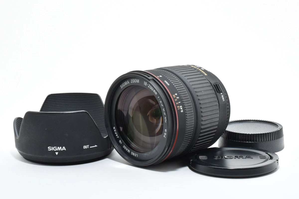 Sigma DC 18-200mm Focal Camera Lenses for sale | eBay