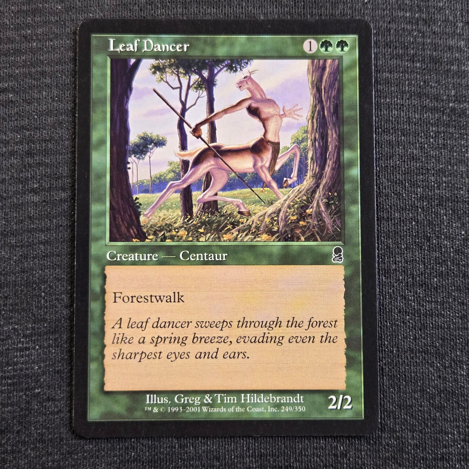 Magic: The Gathering Odyssey Leaf Dancer Common 249 Lightly Played