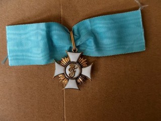 Order of Frederick Knight's Cross 1st class gold.