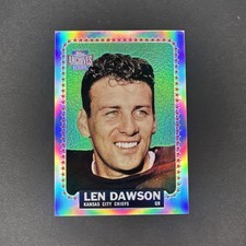 Len Dawson 2001 Topps Archives Reserve Refractor #96