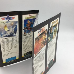 NINTENDO - LEERE CastleVania Box mit KONAMI-Prospekt - Retrogaming - Vintage