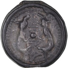 [#1065653] Coin, Suessiones, Potin, Before 52 BC, EF, Potin, Delestrée:210