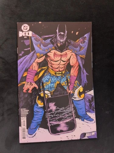 DC KO #4 DANIEL WARREN JOHNSON BATMAN WRESTLING VARIANT 1