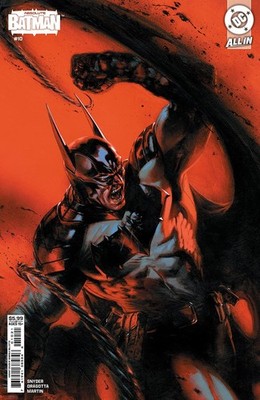    ABSOLUTE BATMAN #10 FIRST PRINT GABRIELE DELL'OTTO CARD STOCK VARIANT B 1st